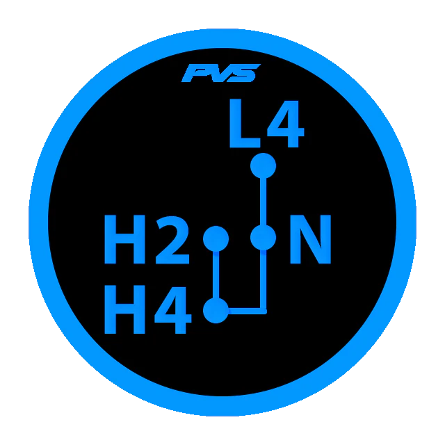 4WD Transfer Selector Sticker - Image 10