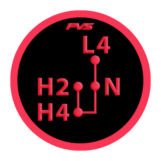 4WD Transfer Selector Sticker - Image 11