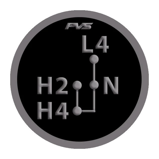 4WD Transfer Selector Sticker - Image 15