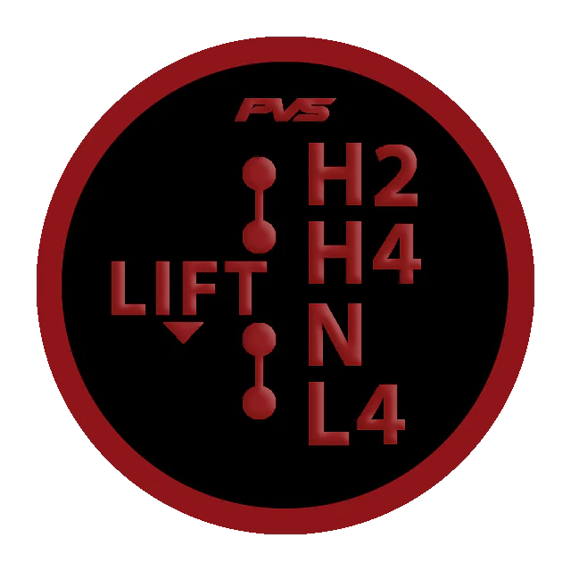 4WD Transfer Selector Sticker - Image 5