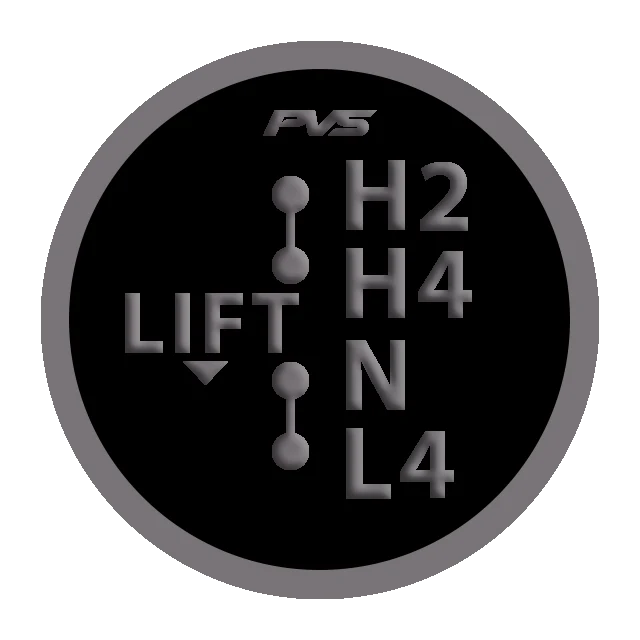 4WD Transfer Selector Sticker - Image 7