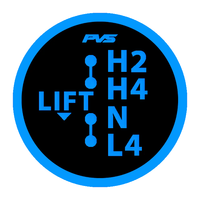 4WD Transfer Selector Sticker - Image 8