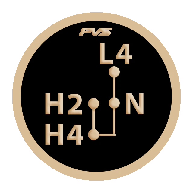 4WD Transfer Selector Sticker - Image 9
