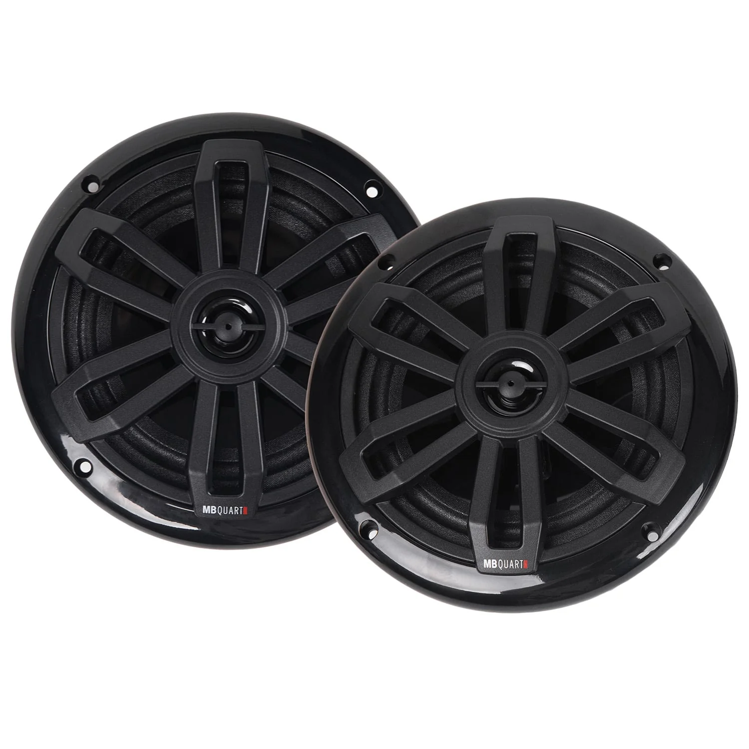 MBQuart 6.5" 2-Way Coaxial Slim Fit Nautic Formula Speaker (Black) - Image 3