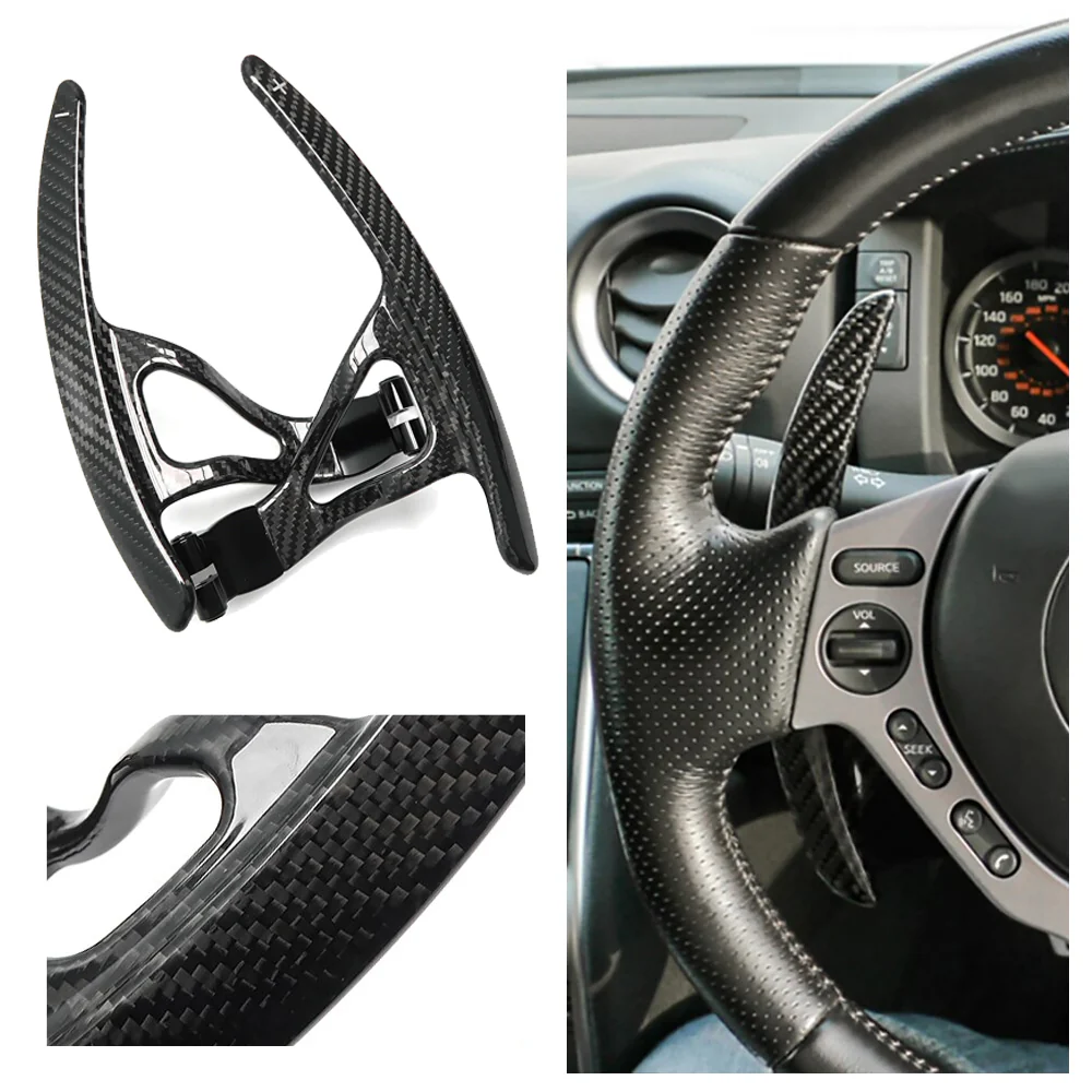 Carbon Fibre Paddle Shifters for Nissan R35 GTR CBA/DBA (2008-2016) - Image 4