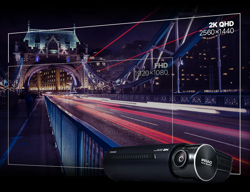 IROAD X11-PRO 5MP QHD Dual Channel Dash Cam - Image 11