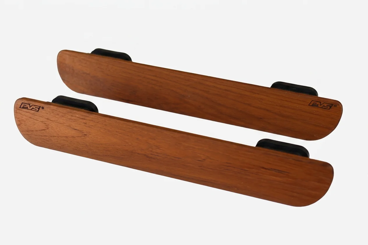 70 Series LandCruiser Armrest, Coastal Teak Rounded (Pair) - Image 9