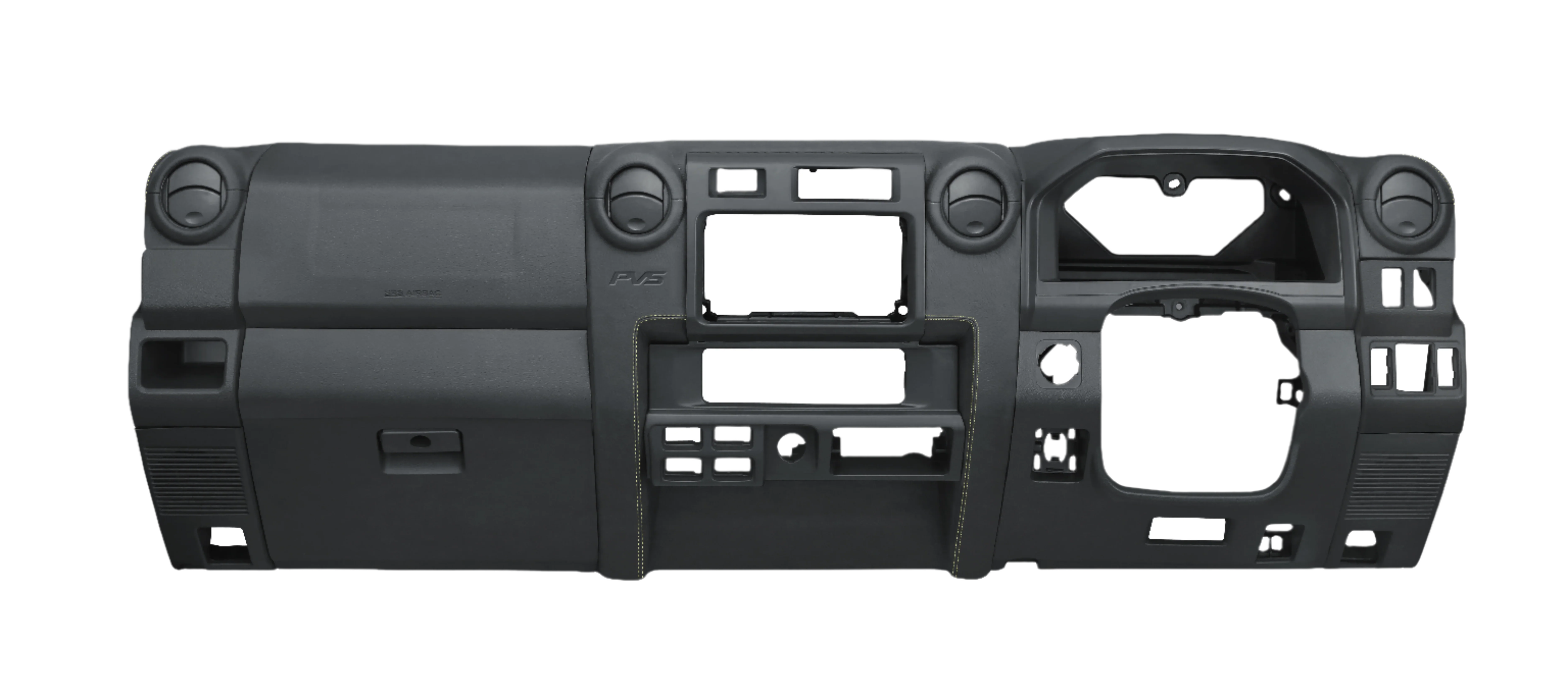 Black Dashboard Upgrade for Toyota 70 Series LandCruiser (2008-2026) - Image 3