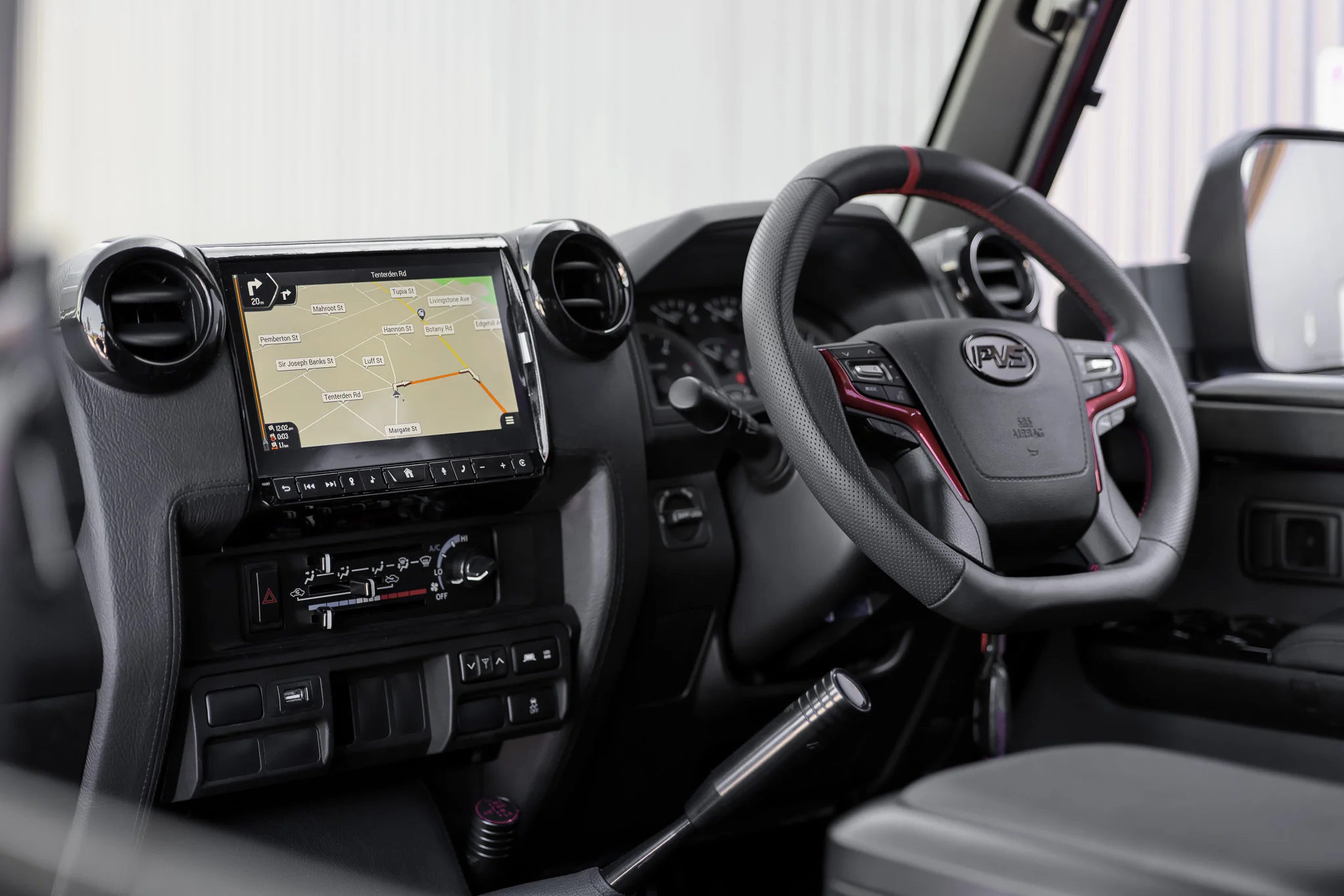 Black Dashboard Upgrade for Toyota 70 Series LandCruiser (2008-2026) - Image 4