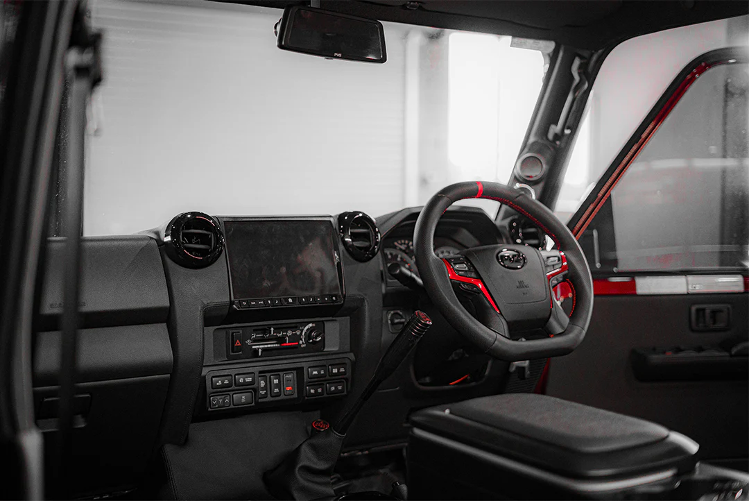 Black Dashboard Upgrade for Toyota 70 Series LandCruiser (2008-2026) - Image 5