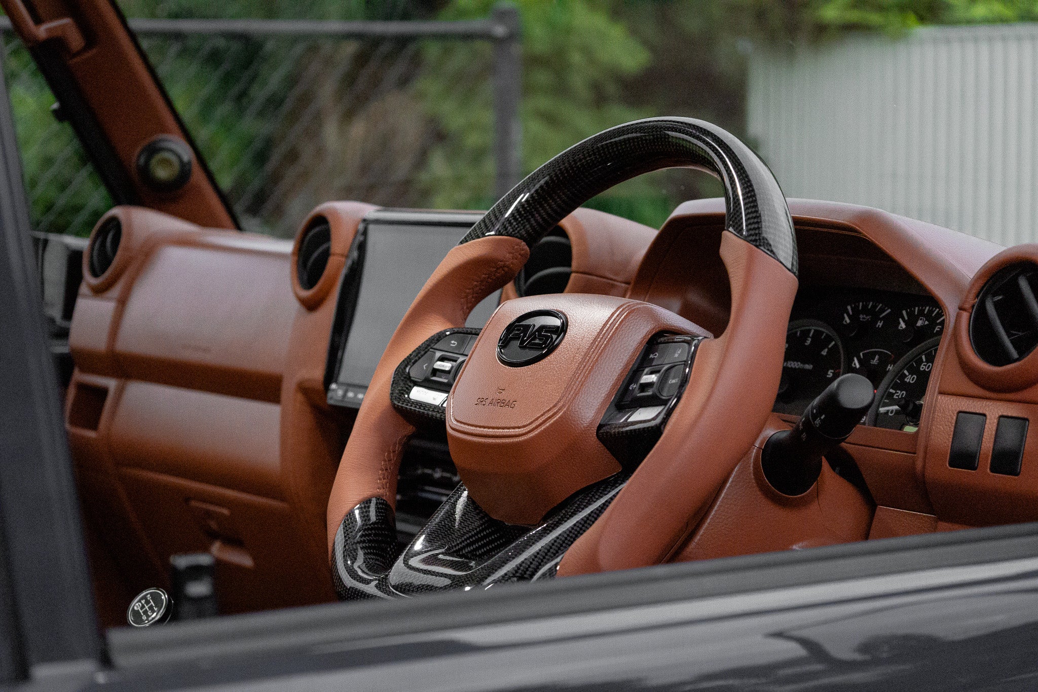 Black Dashboard Upgrade for Toyota 70 Series LandCruiser (2008-2026) - Image 8
