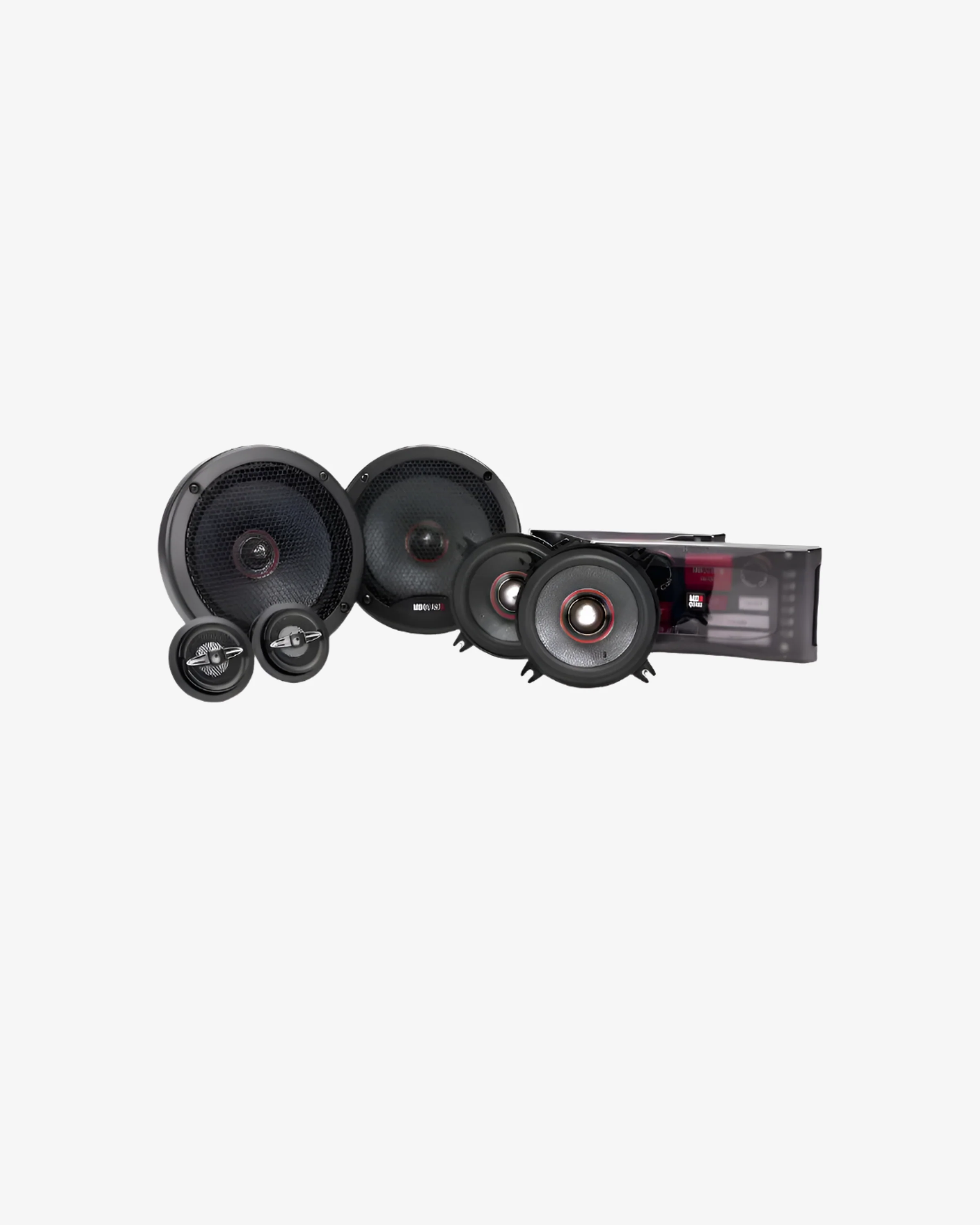 MBQuart Premium 3 Way Component Speakers, 6.5″ Mid Bass and 4″ Midrange - Image 3