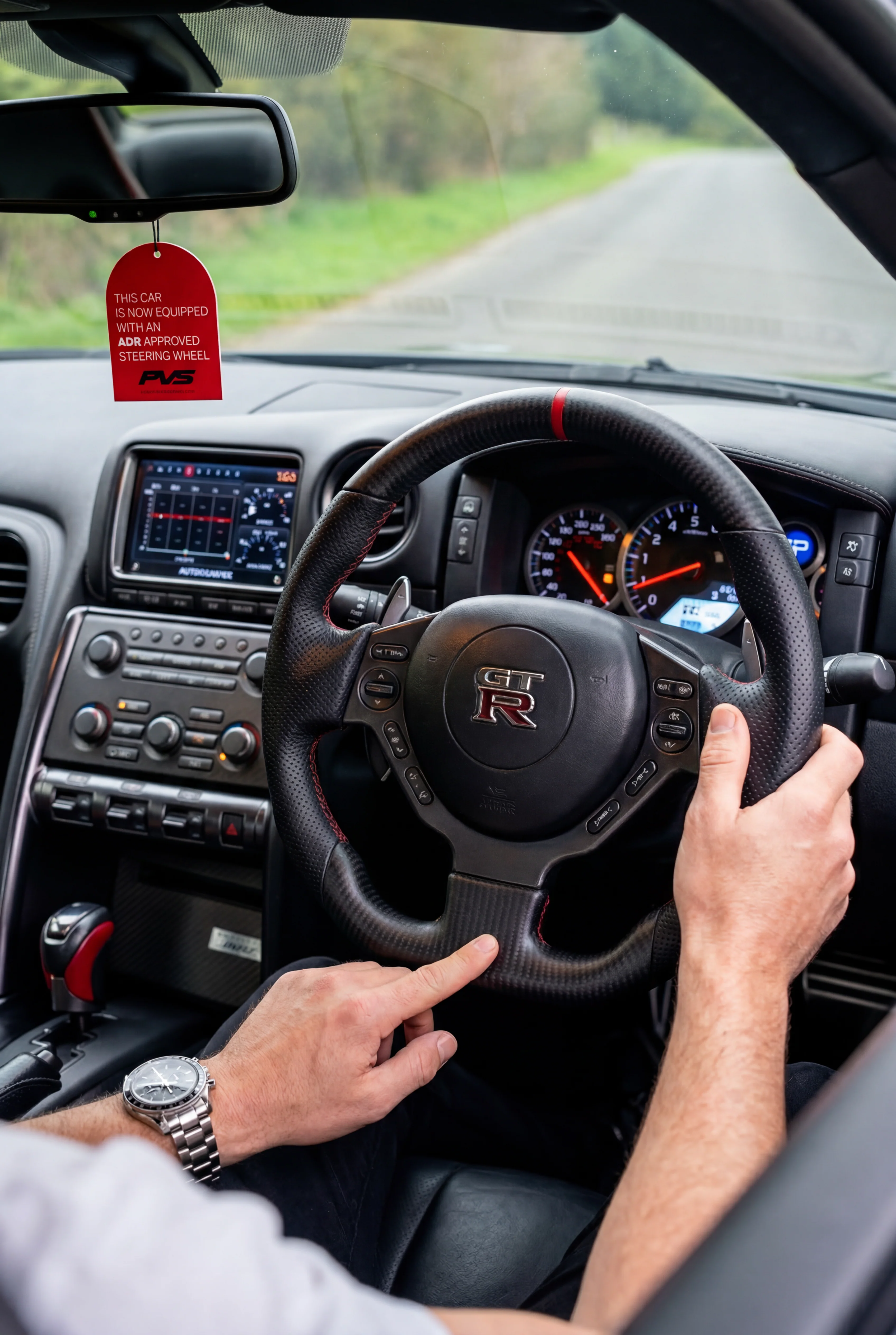 Nissan R35 GT-R (2008-2016) | Matte Carbon Fibre Steering Wheel - Image 6