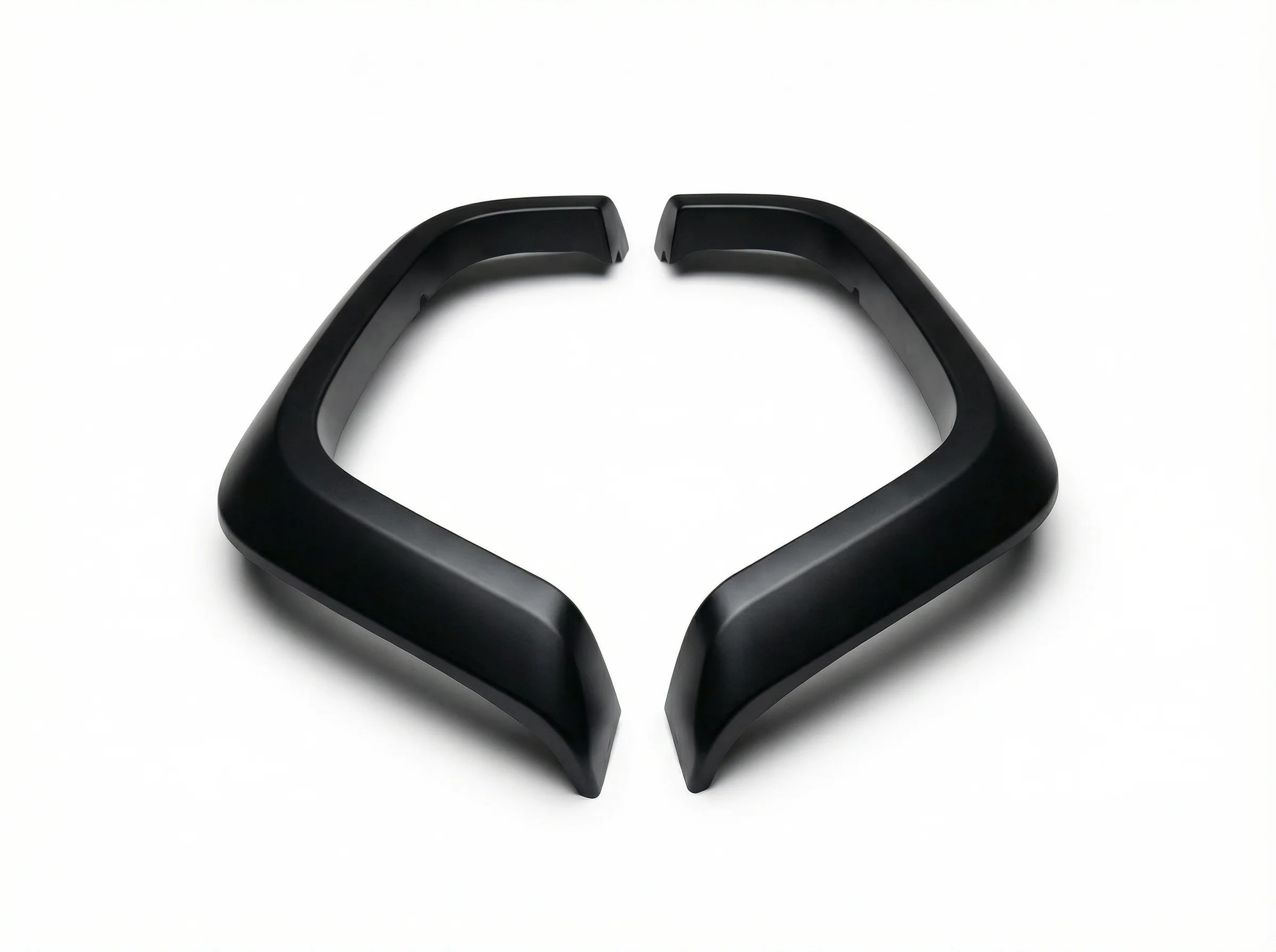 Factory Style Rear Black Fender Flares suitable Toyota LandCruiser 79 Series Dual Cab Ute Tub