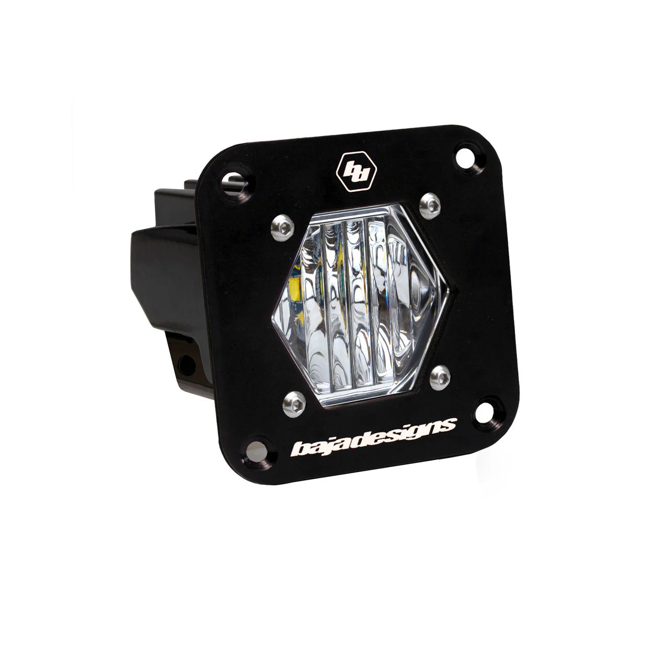 S1 Black Flush Mount Auxiliary Light Pod - Universal - Image 2