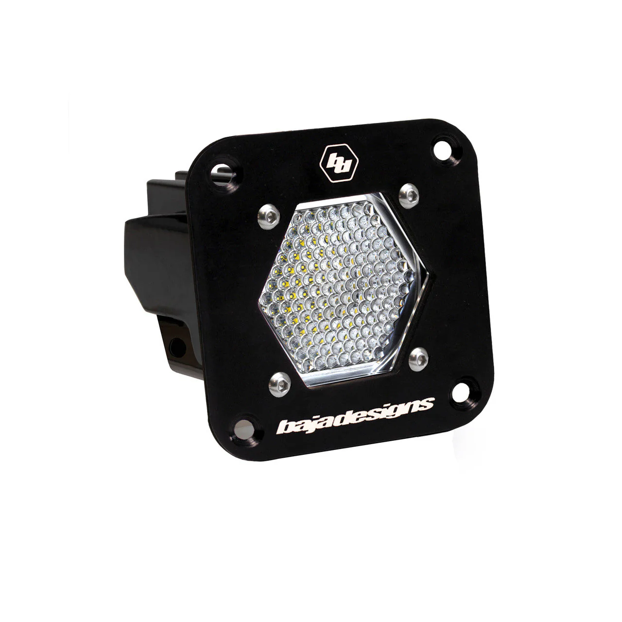 S1 Black Flush Mount Auxiliary Light Pod - Universal - Image 4