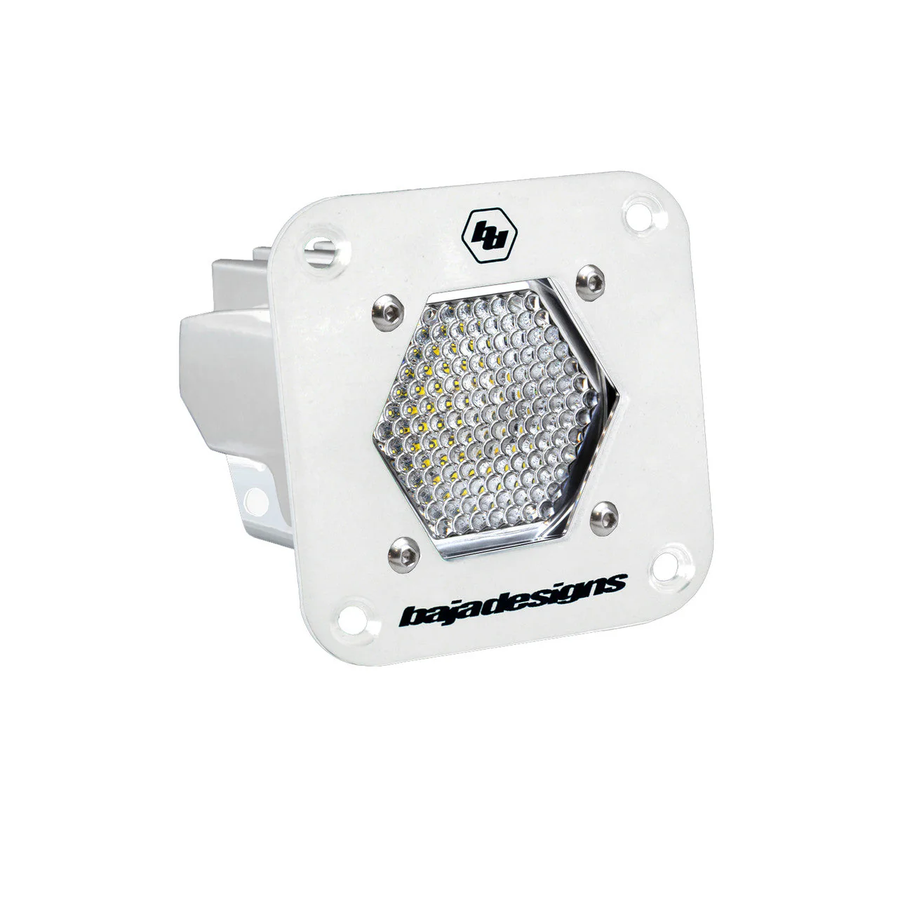 S1 White Flush Mount Auxiliary Light Pod - Universal - Image 5