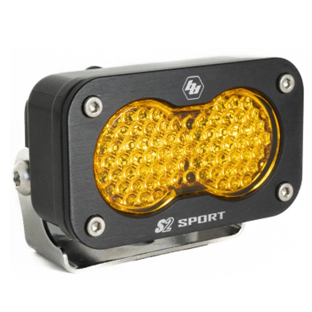 S2 Sport Black LED Auxiliary Light Pod - Universal - Image 11
