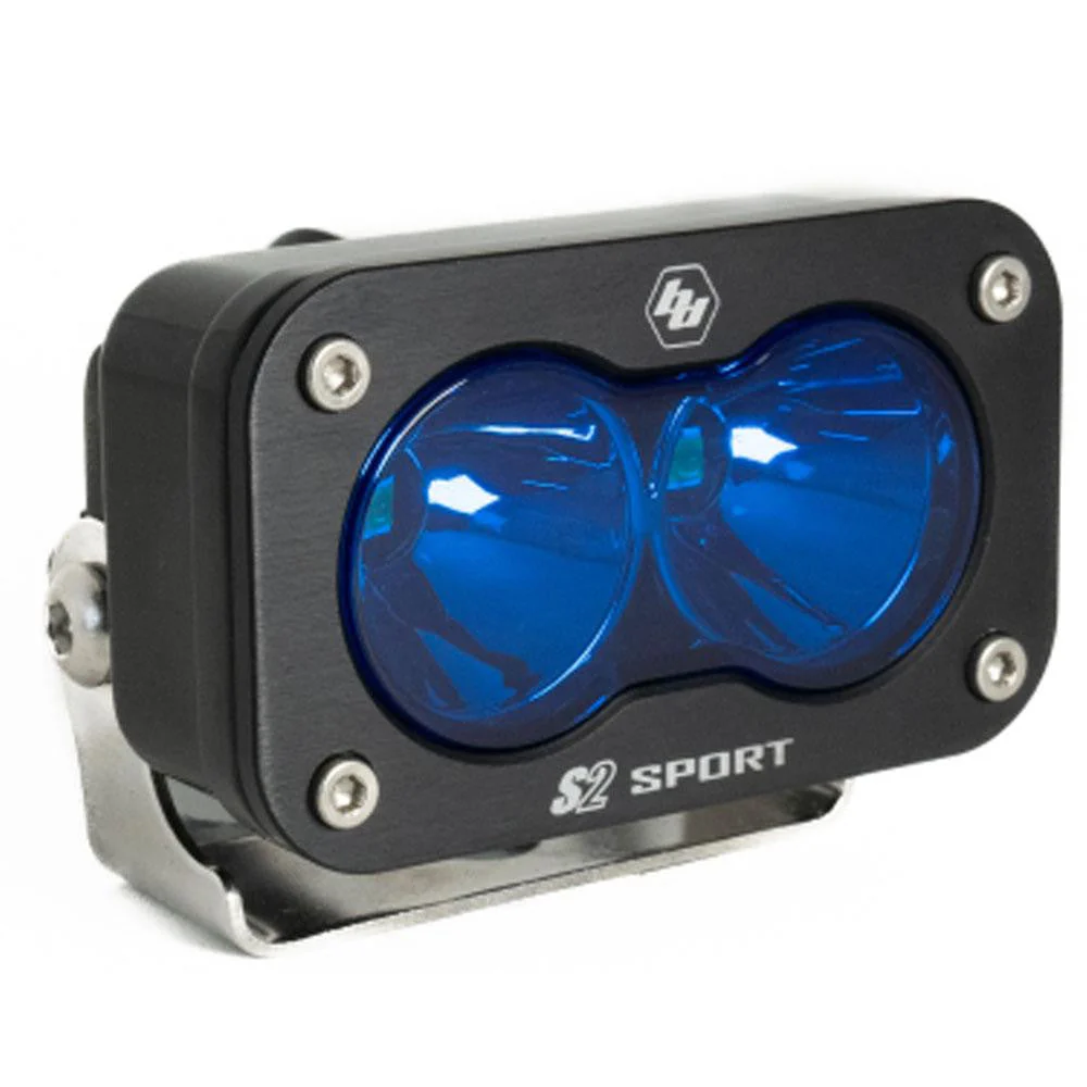S2 Sport Black LED Auxiliary Light Pod - Universal - Image 2
