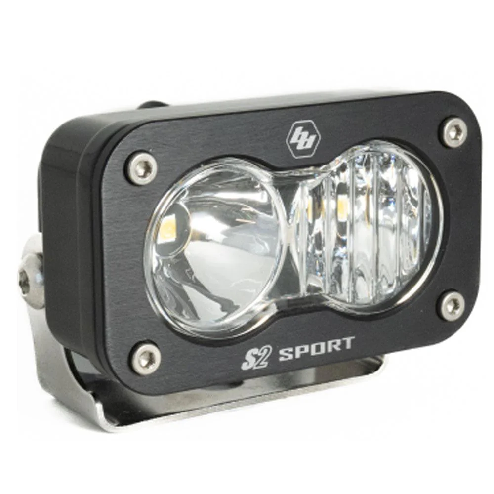 S2 Sport Black LED Auxiliary Light Pod - Universal - Image 5