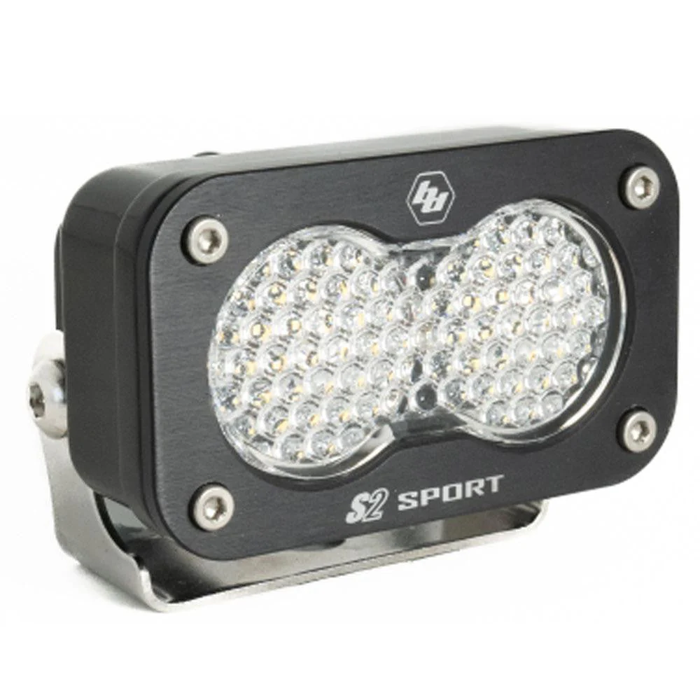 S2 Sport Black LED Auxiliary Light Pod - Universal - Image 7