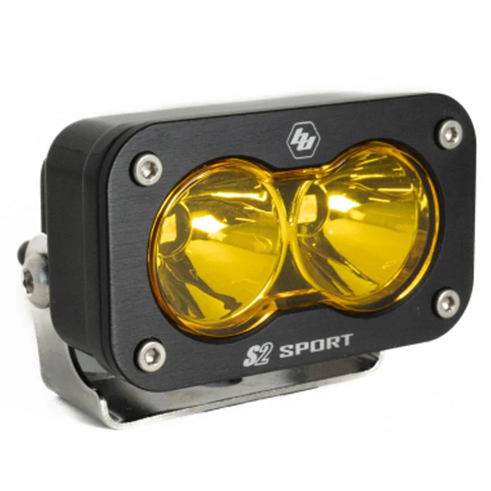 S2 Sport Black LED Auxiliary Light Pod - Universal - Image 8