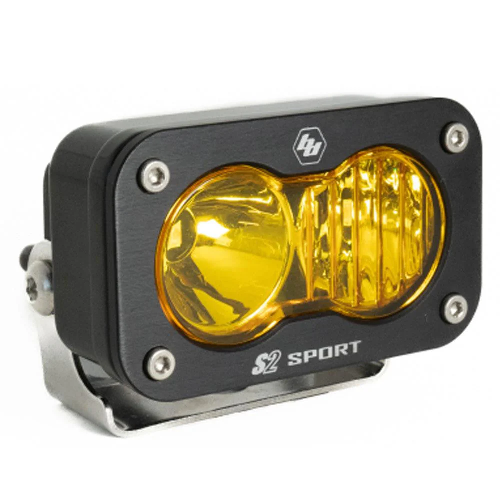 S2 Sport Black LED Auxiliary Light Pod - Universal - Image 9