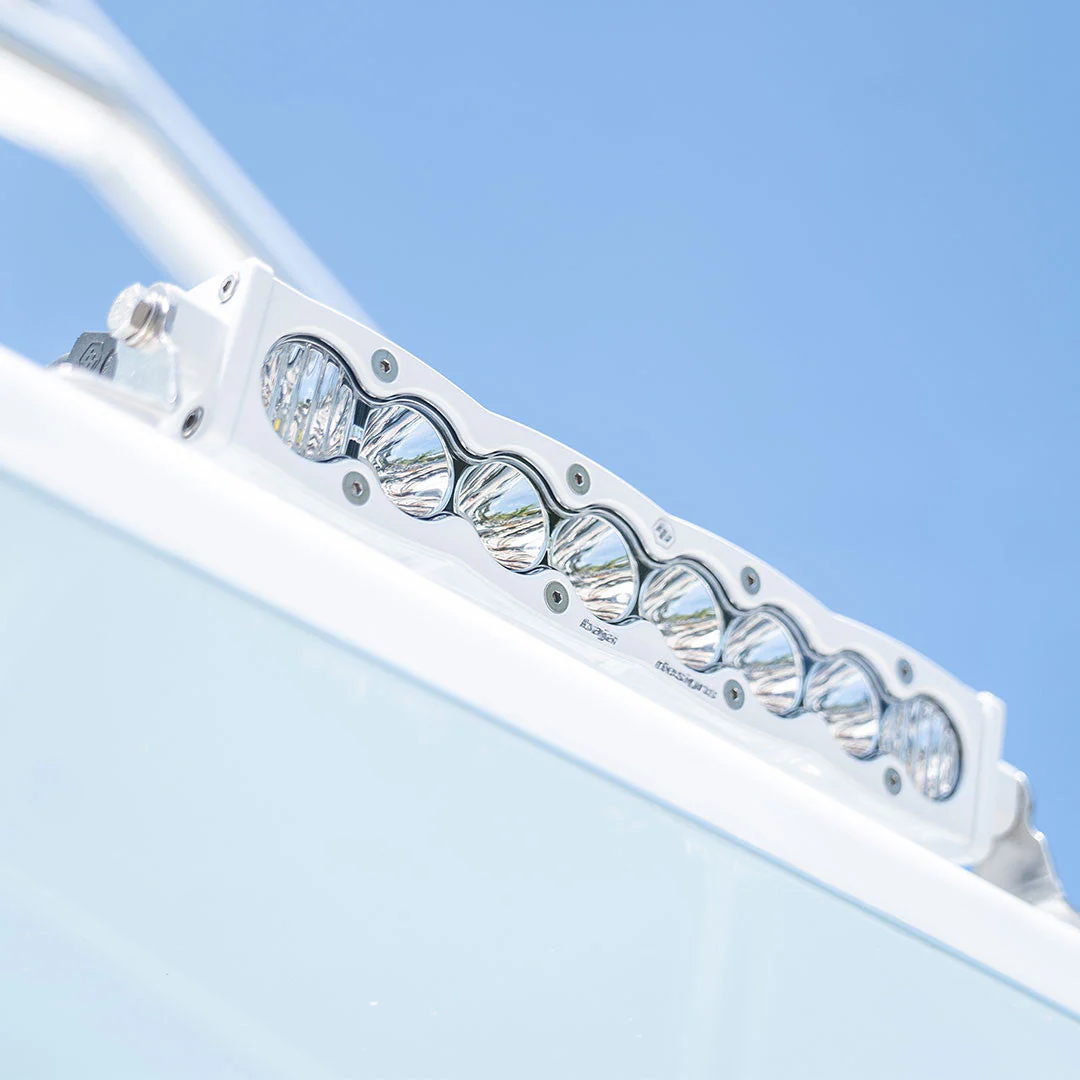 S8 White Straight LED Light Bar - Universal - Image 3