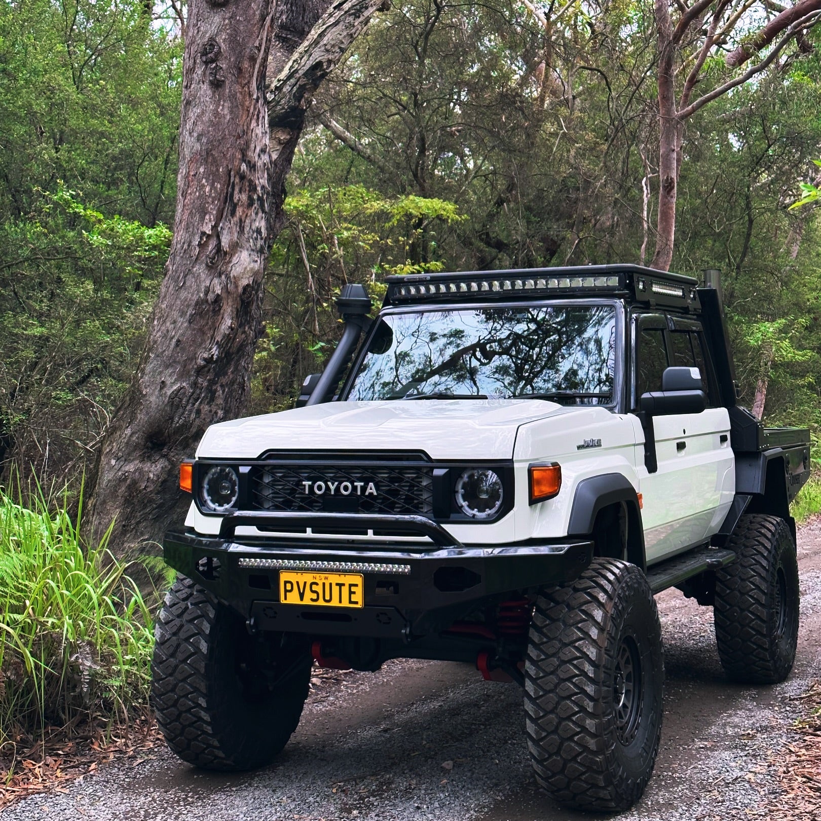 Slim Line Weather Shields to Suit Toyota LandCruiser 76/79 Series - Image 2