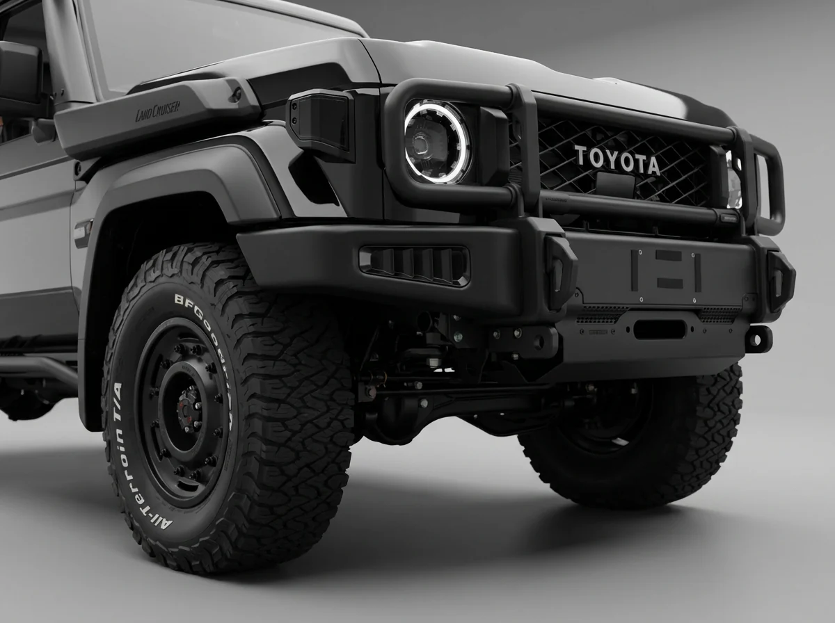 URNIETA Bull Bar | 70 Series LandCruiser 2023+ - Image 3