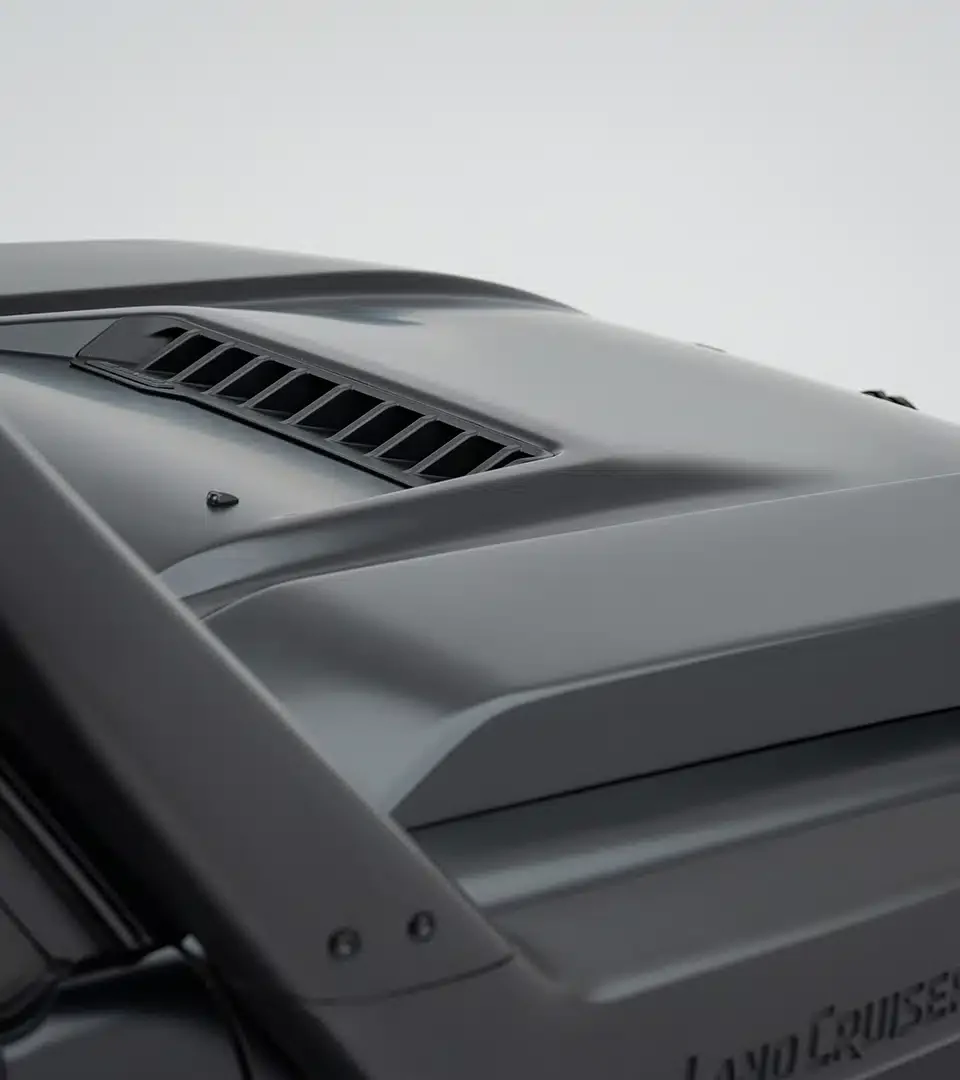 URNIETA Carbon Bonnet Kit | 70 Series LandCruiser 2007-2023 - Image 10