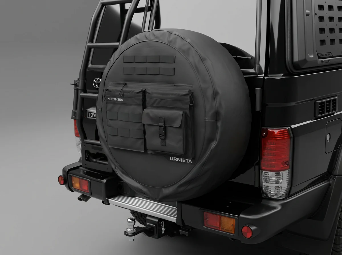 URNIETA Spare Tyre Cover | 76 Series LandCruiser Wagon - Image 3