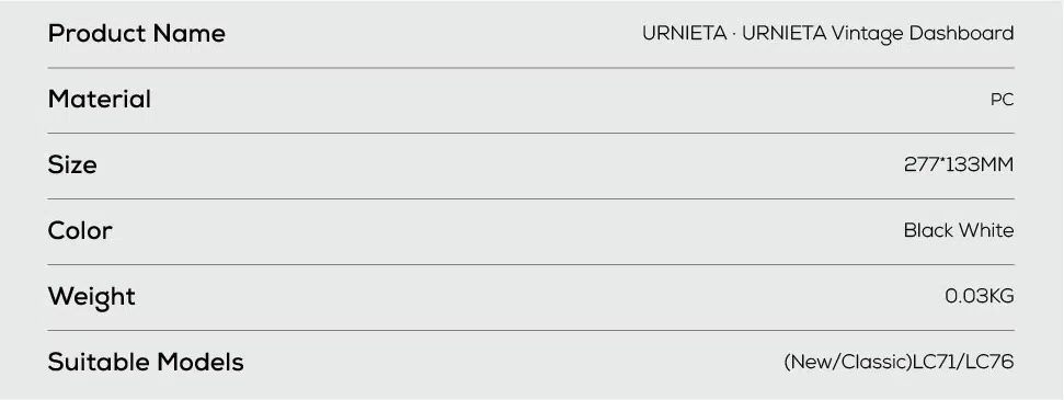 URNIETA Vintage Dashboard - Image 13